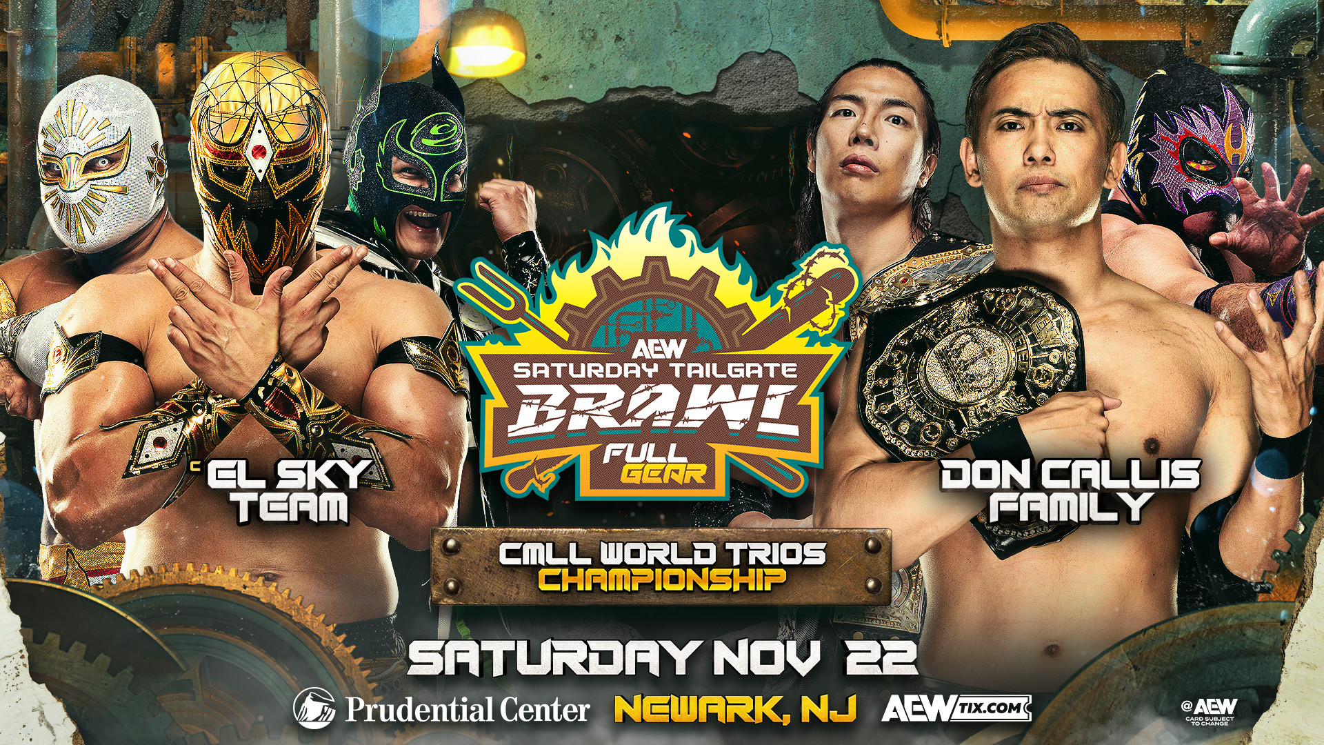 AEW Full Gear 2025: Saturday Tailgate Brawl