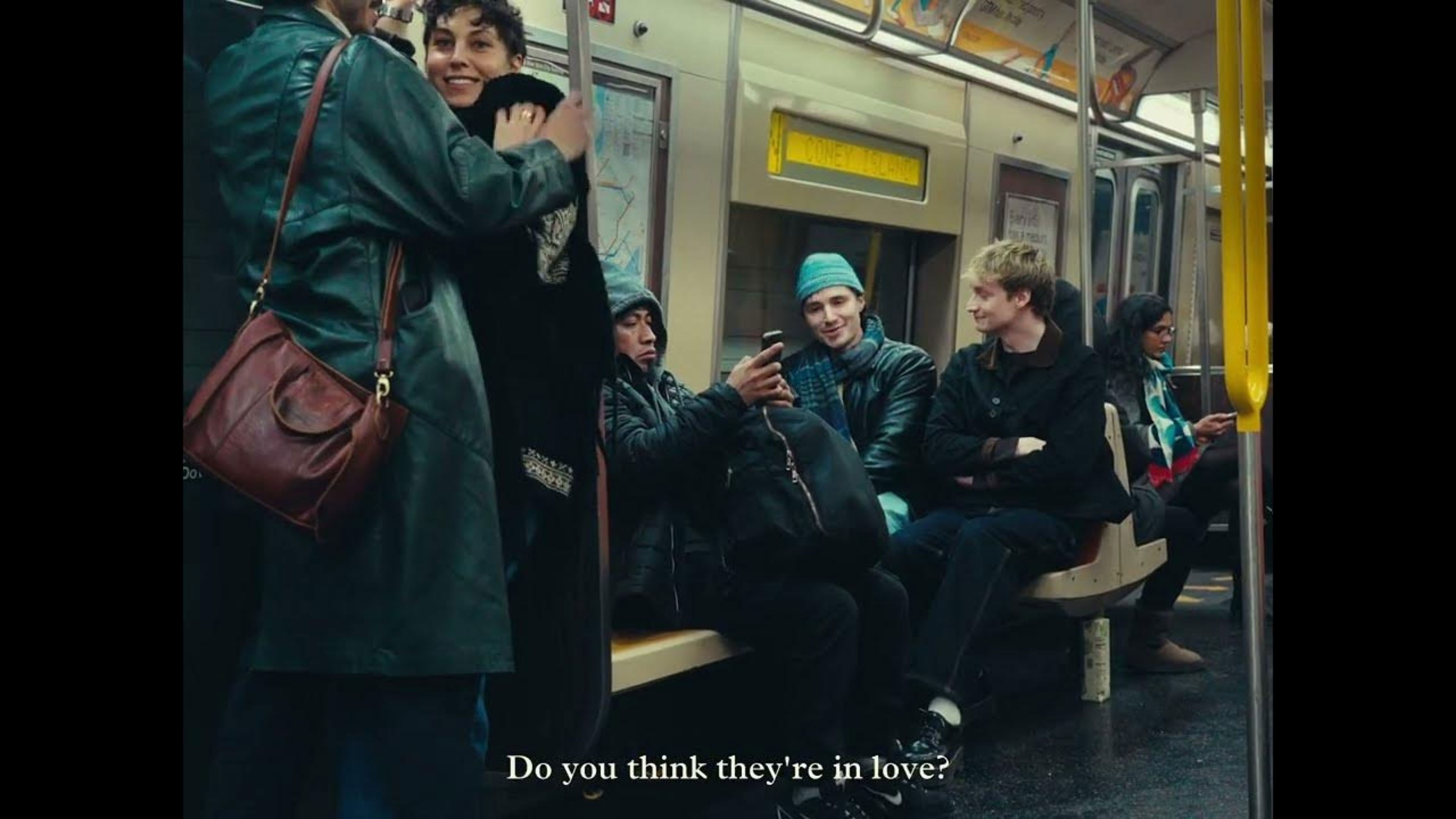 but they were kissing