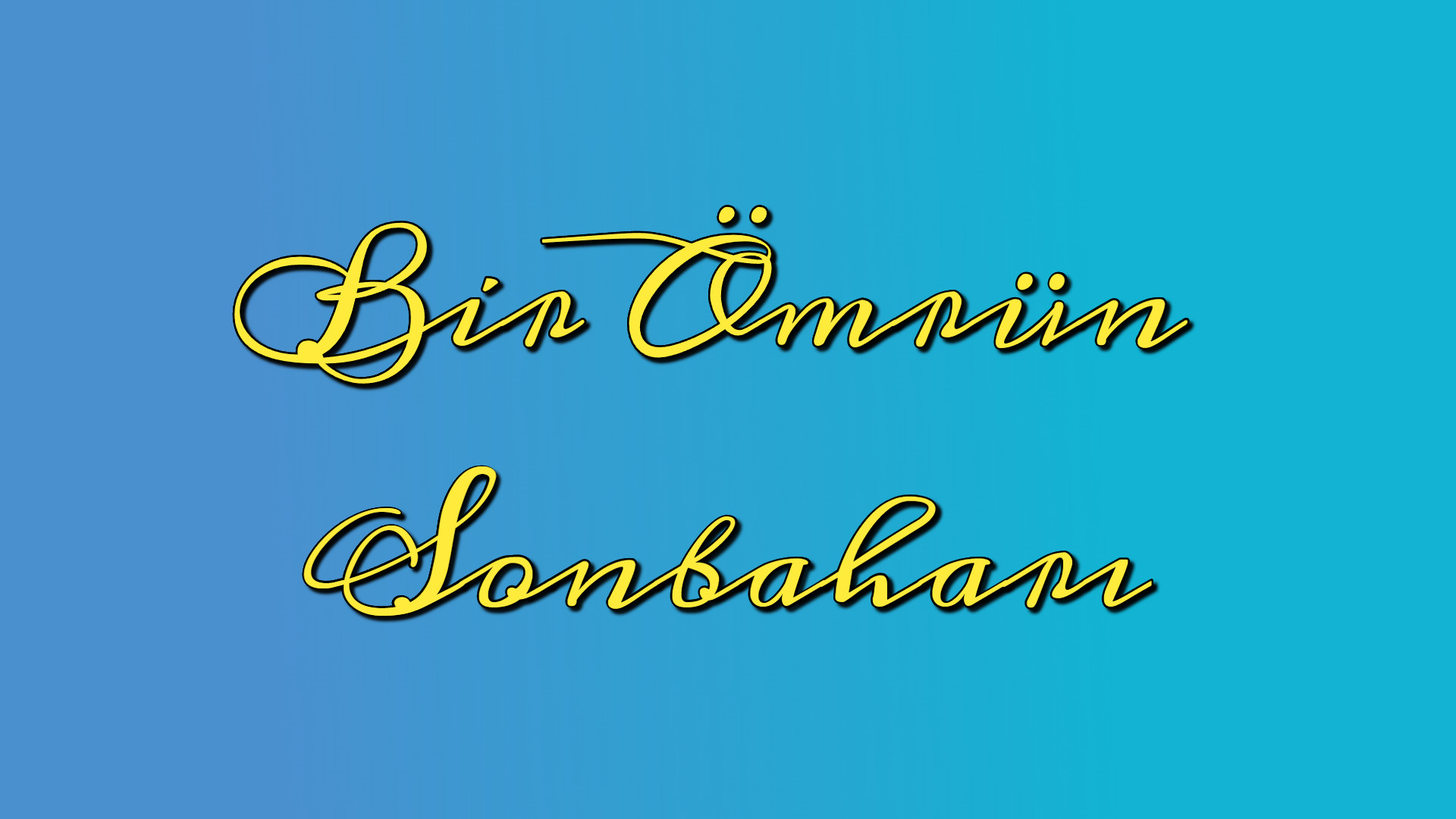 Bir Ömrün Sonbaharı