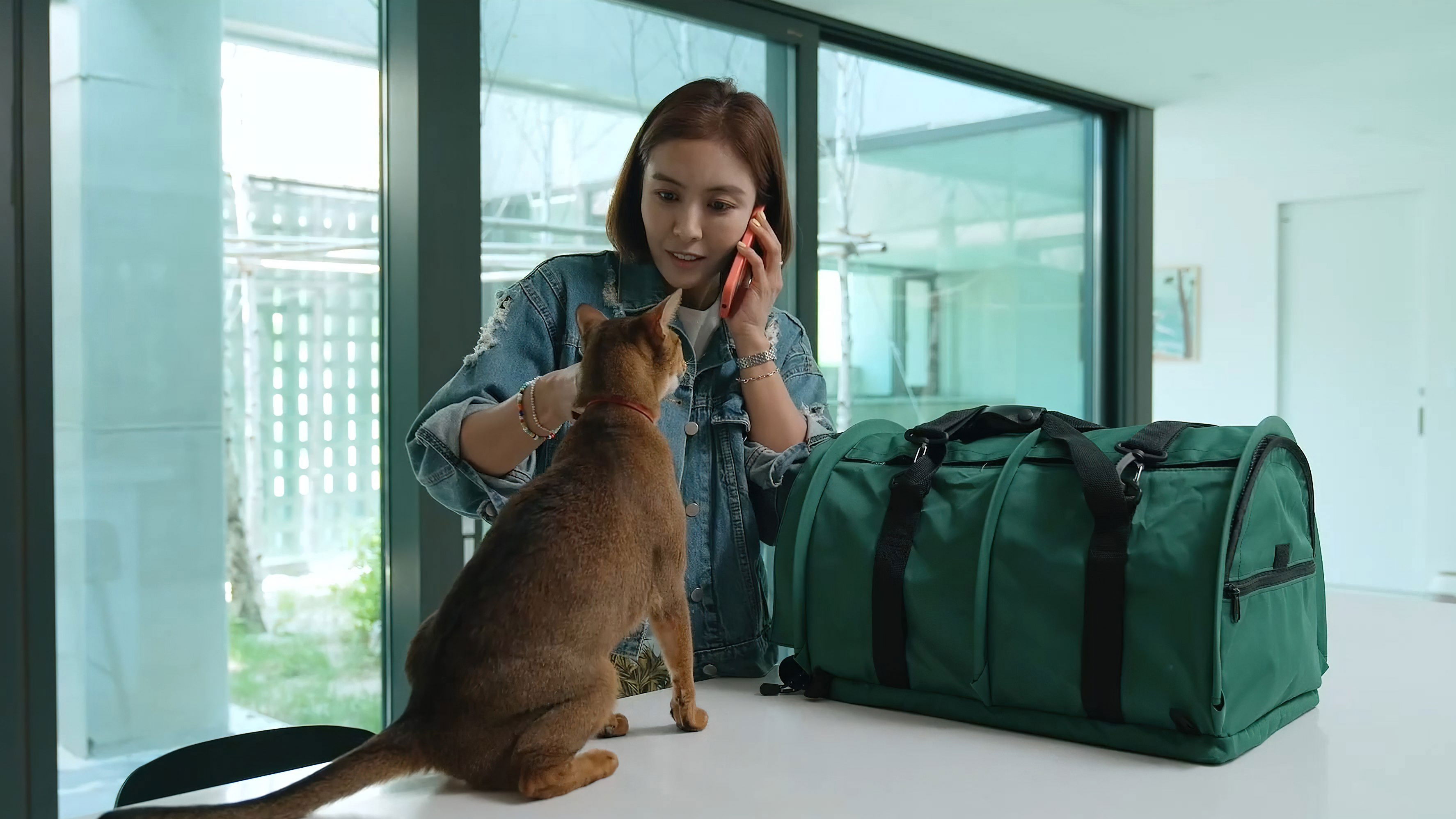 Mother and Child Stroll