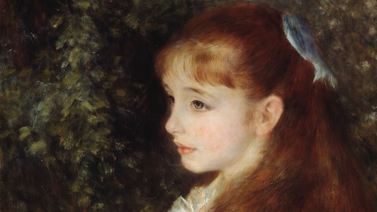 Renoir and the Girl with a Blue Ribbon