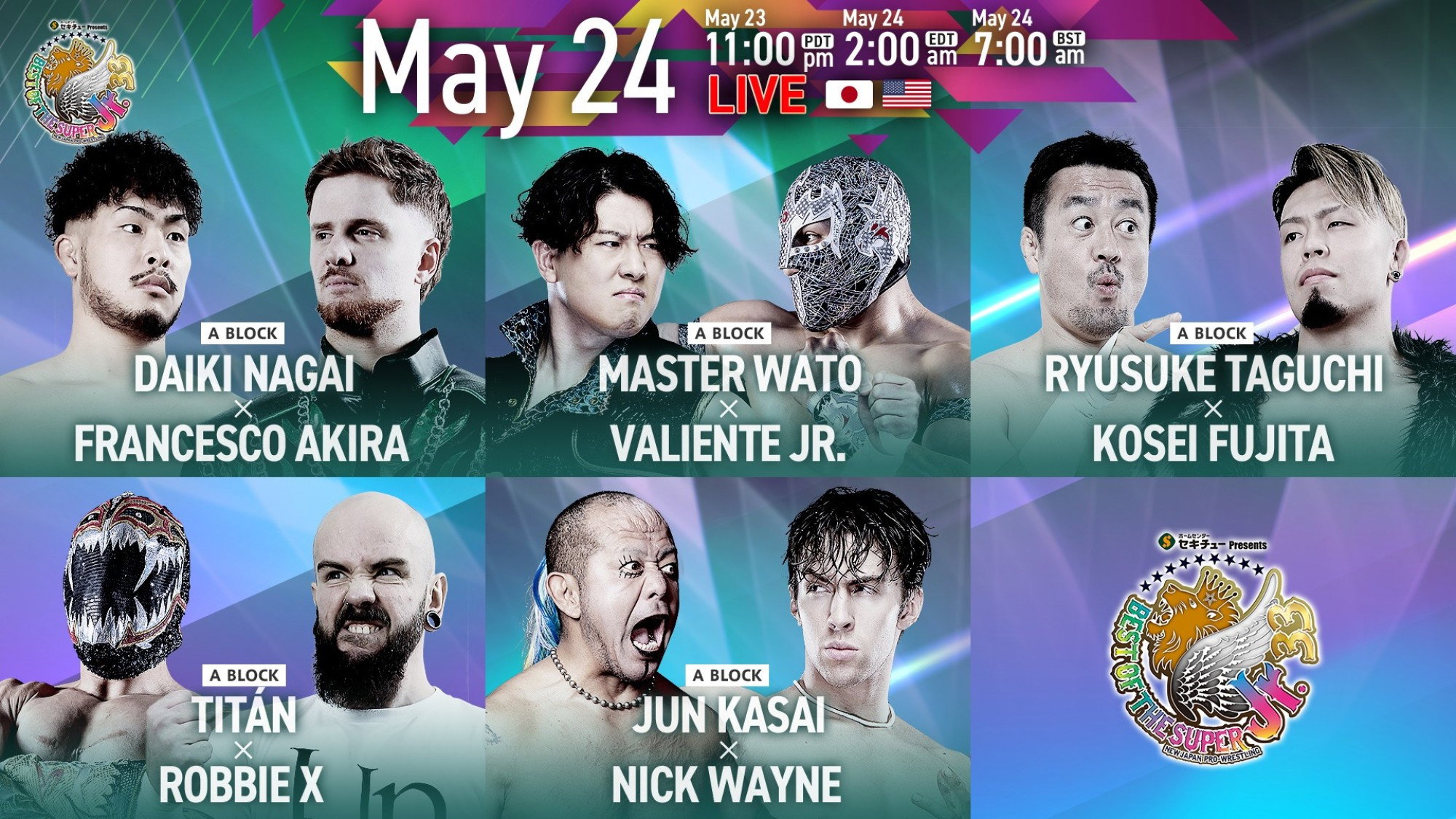 NJPW Best of the Super Junior 33 - Day 7