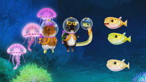 Help the Dancing Fishies! / Save the Red Balloon!