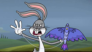 A Duck in the Aquarium