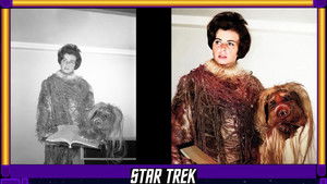 Sandra Gimpel - Stuntwoman/actress Star Trek's first villain twice; M-113 salt vampire and veiny Talosian