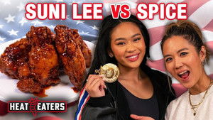 Suni Lee Eats the Spiciest Meal of Her Life
