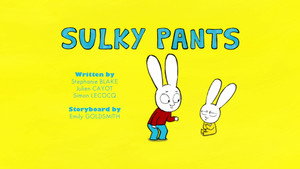 Sulky Pants