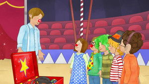 Conni makes the clown