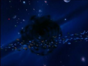 Super outer space of glory