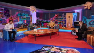 Joe Thomas, Paul Sinha & Maisie Adam