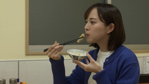 Gyoza and Rice in Izumo City, Shimane Prefecture