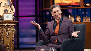 Frank Woodley and Ariarne Titmus