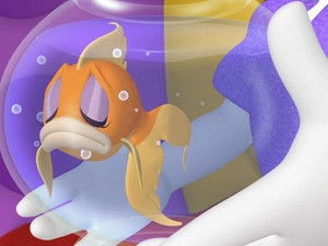 Mickey's Fishy Story