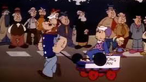 Swee'Pea Plagues A Parade