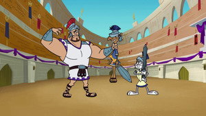 Bugs the Gladiator
