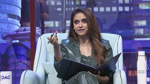 Keerthy Suresh on the Stage