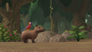 Pups Save a Capybara