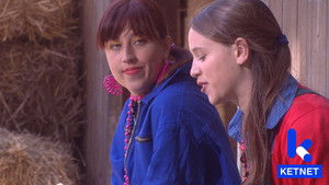 Hakken tussen het stro