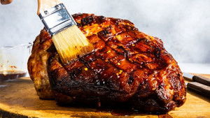 Glazed Pork and Potatoes