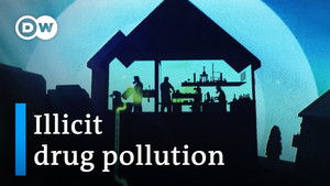 The toxic waste from drugs like ecstasy, speed or crystal meth