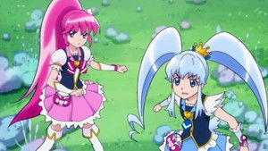 Hime and Megumi`s Friendship! Happiness Charge Precure are Assembled!