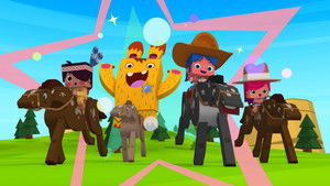 Cowboys in Yoko Park