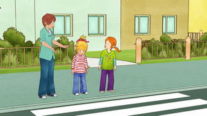 Conni and the traffic