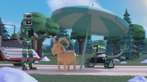 Pups Save the Cheese Goat