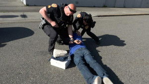 Speeding Motorcycle Pursuit