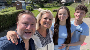 Evelien and Dennis & Stella Weening