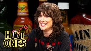 Winona Ryder Needs More Ice Cream While Eating Spicy Wings
