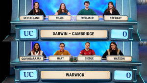 Semi-Final 2: Darwin College, Cambridge v Warwick
