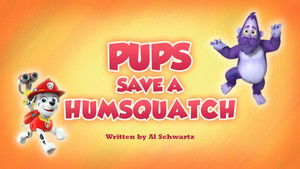 Pups Save a Humsquatch