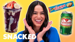 Blue Beetle's Bruna Marquezine Breaks Down Her Favorite Snacks