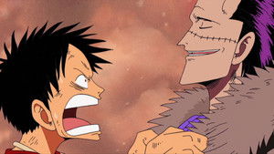 Merciless Mortal Combat! Luffy vs. Crocodile!