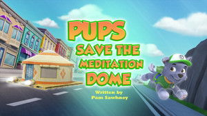 Pups Save the Meditation Dome