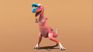 King Cryolophosaurus