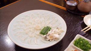 Exceptional Fugu Sashimi
