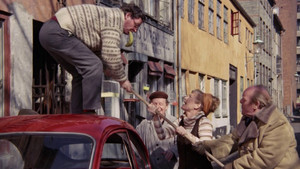 Northeast gales are blowing on the hebrides