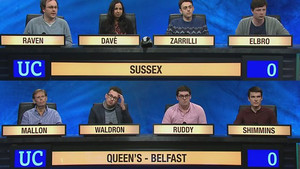 Sussex v Queen's University, Belfast