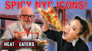 NYC Classics: SPICY EDITION! Pizza, Halal Cart + Chinese with Andrew Zimmern