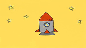 How To Draw A Rocket