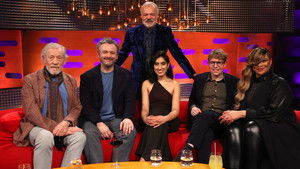 Sir Ian McKellen, Michael Sheen, Ambika Mod, Josh Widdicombe and Gabrielle