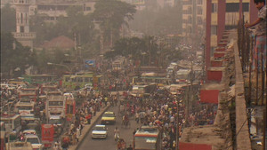 The Nawabpur Road in Dhaka