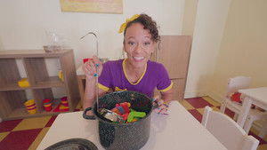 Meekah Makes Alphabet Soup