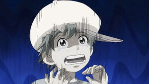 Jump! Cyborg Cider-Man No. 2 + Industry-Leading, Top-Ranking Company?! Father’s Job + Cider-Man No. 2 vs. The Lemonade Fiend + Kusuo Saiki’s Holiday + Kusuo Saiki’s Woman Troubles