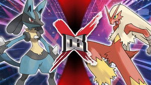 Lucario VS Blaziken