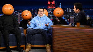 Timothee Chalamet, The Duffer Brothers, Bleachers