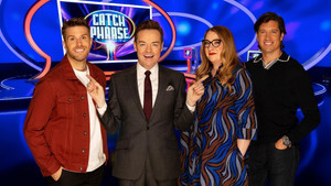 Sarah Millican, Vernon Kay & Joel Dommett