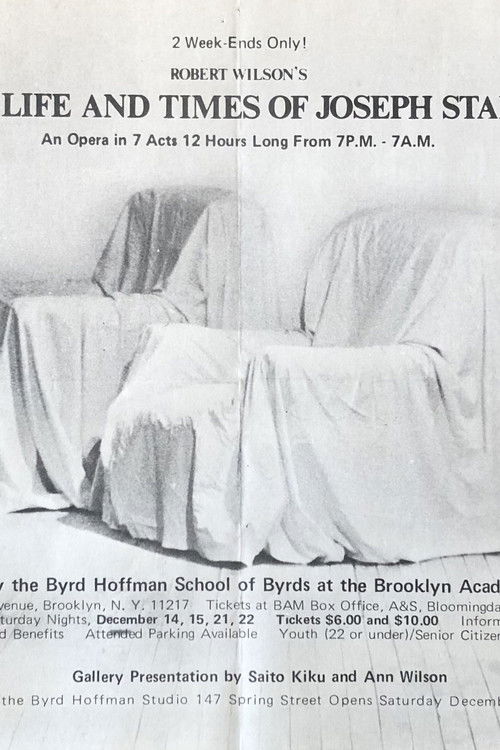 The Life and Times of Joseph Stalin: An Opera